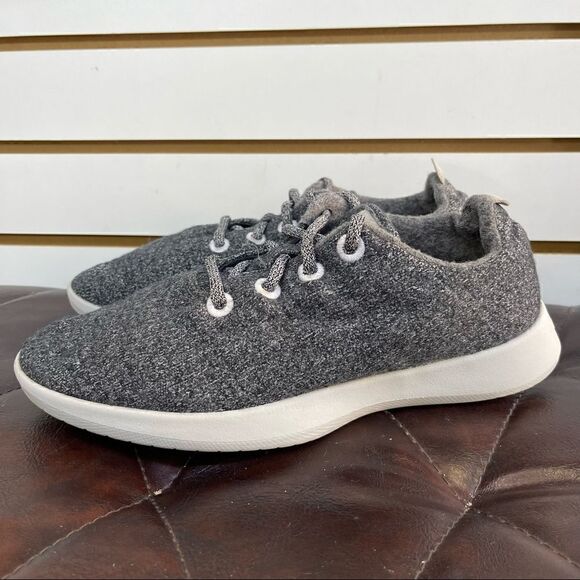 Allbirds Womens' The Wool Runners Natural Grey/ Light Grey Sole Size US 10 - Picture 1 of 9